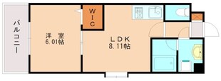 香椎駅 徒歩5分 3階の物件間取画像